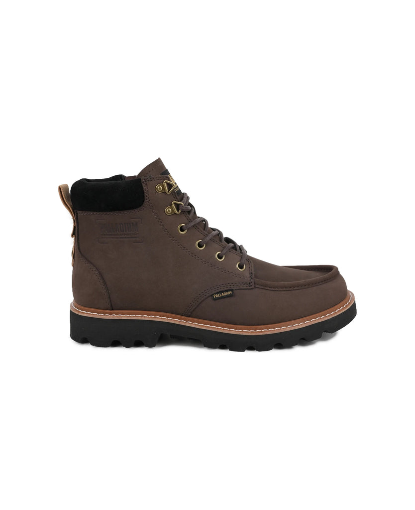 04985-249-M | TROOPERLITE GRIT ZIP | DARK COCOA