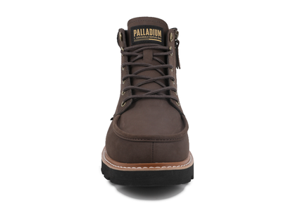 04985-249-M | TROOPERLITE GRIT ZIP | DARK COCOA