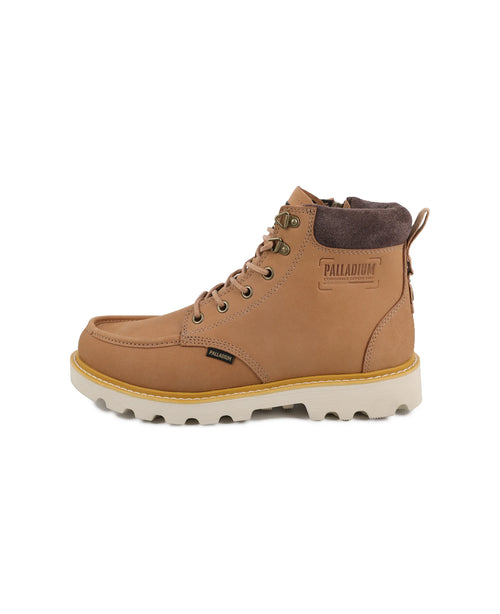 04985-252-M | TROOPERLITE GRIT ZIP | DEAR BROWN - PALLADIUM EU - 8