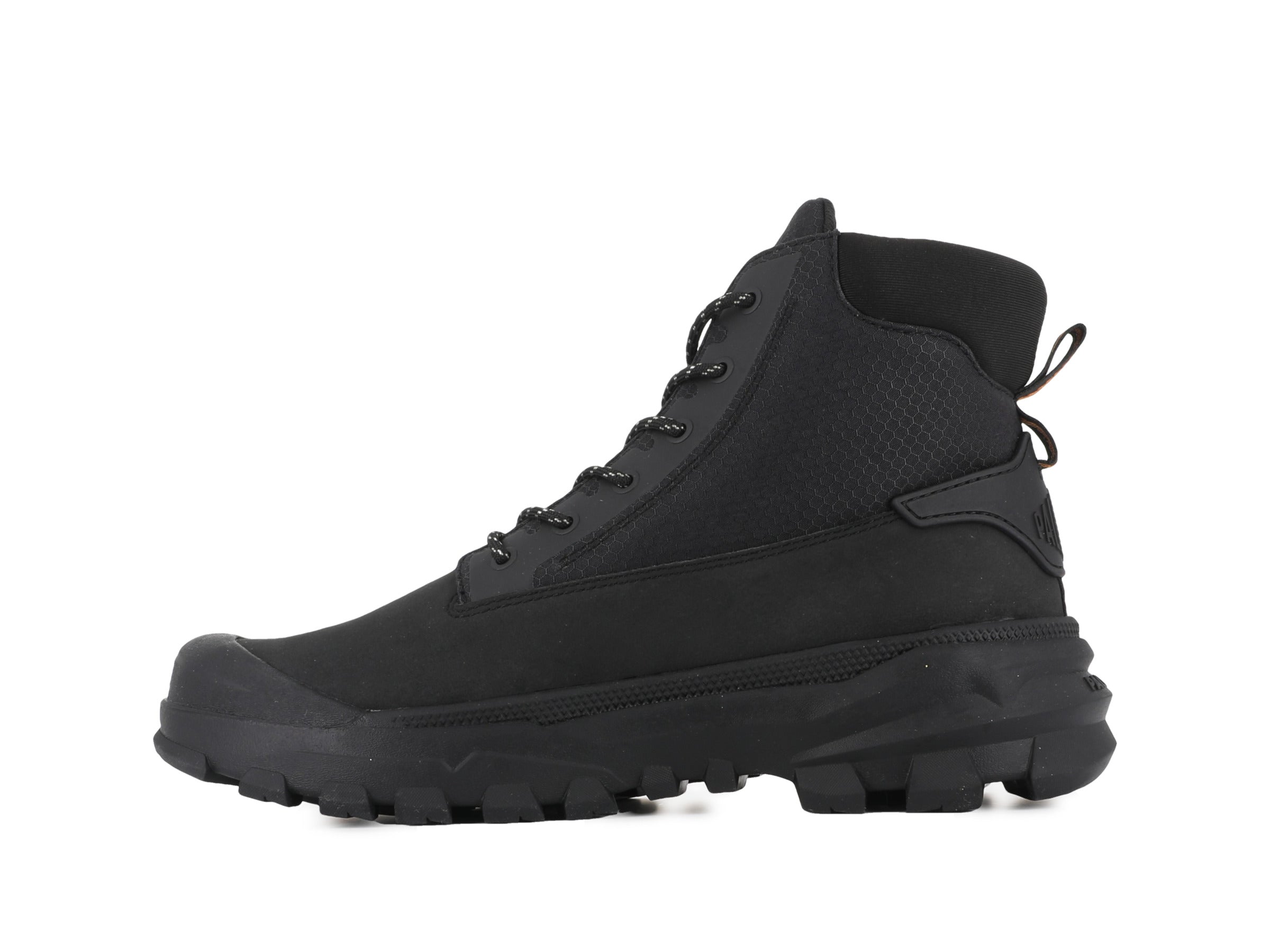 Palladium PALLARIDER ZIP MIX - Cowboy-/Bikerlaarzen - black/zwart Palladium PALLARIDER ZIP MIX - Cowboy-/Bikerlaarzen - black/zwart