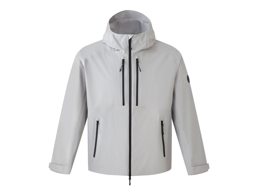 1012321-096 | WASSERDICHTE JACKE | NATURGRAU