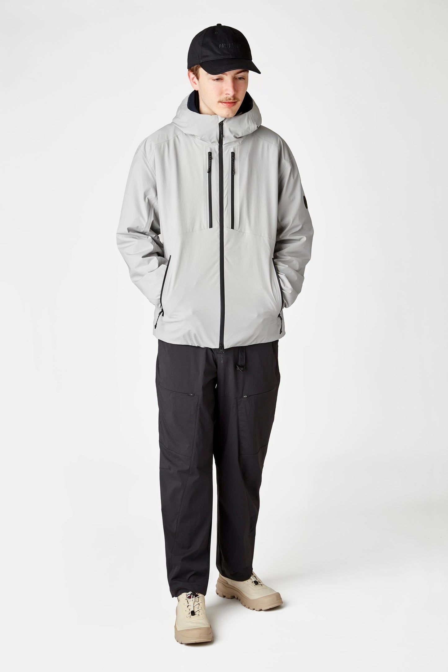 1012321-096 | WASSERDICHTE JACKE | NATURGRAU
