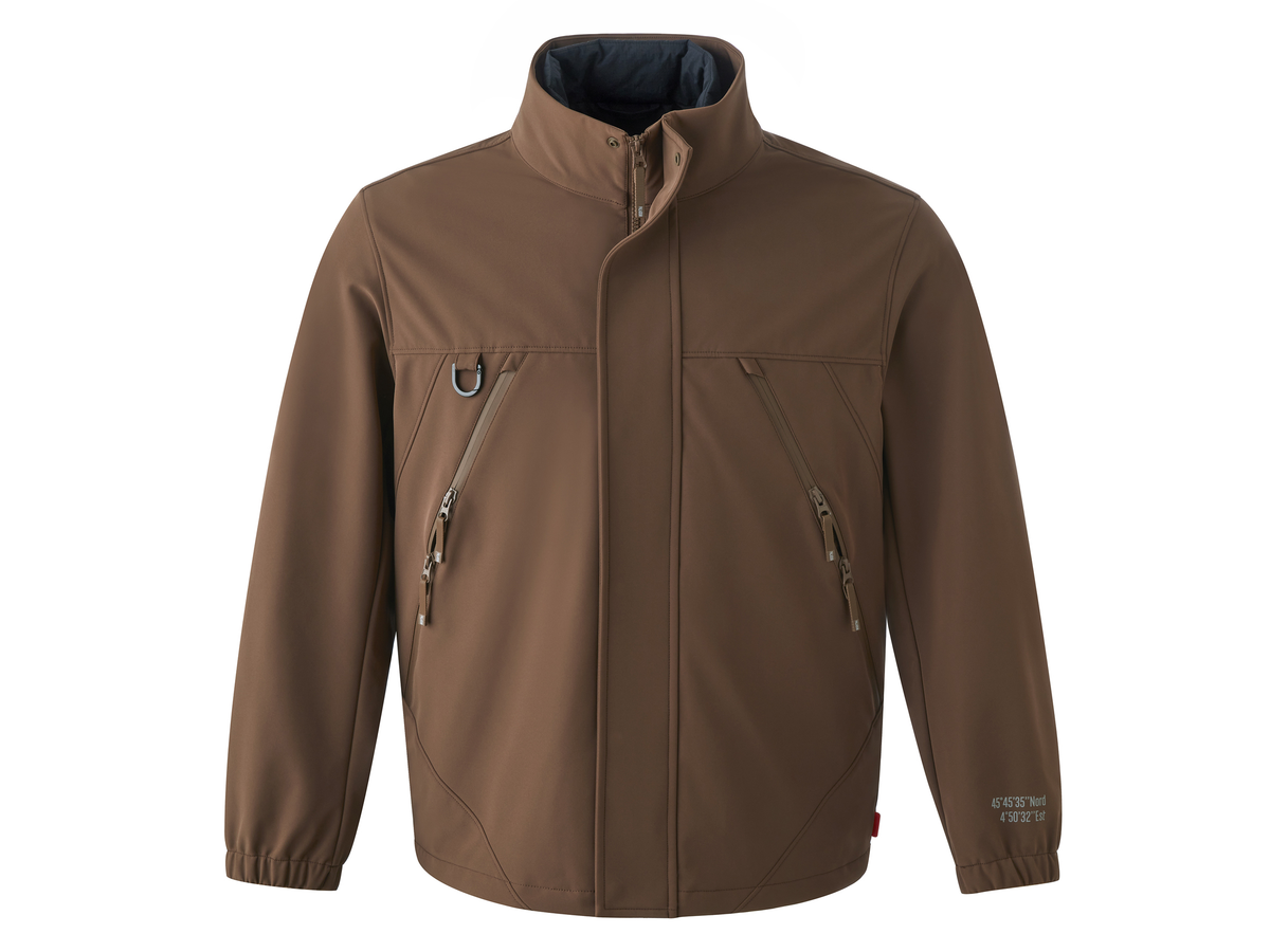 1013101-200 | 2 IN 1 SOFT SHELL JACKET | ICE BROWN