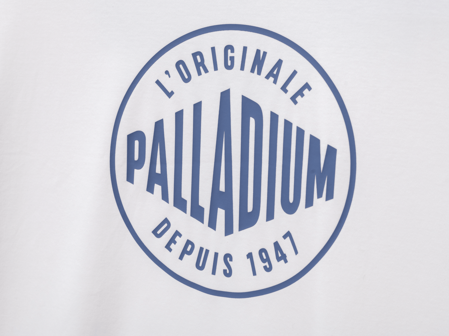 1710934-116 | UNISEX PALLADIUM FRANCE LOGO COTTON T-SHIRT | STAR WHITE
