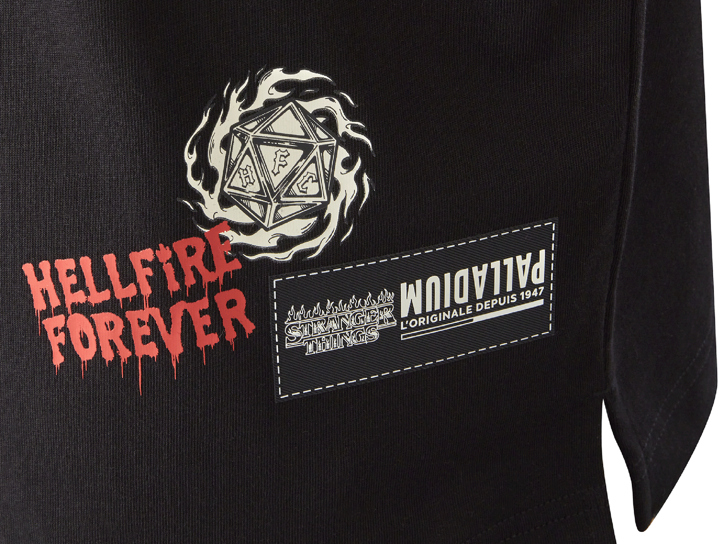 1711623-008 | HELLFIRE T-SHIRT | SCHWARZ
