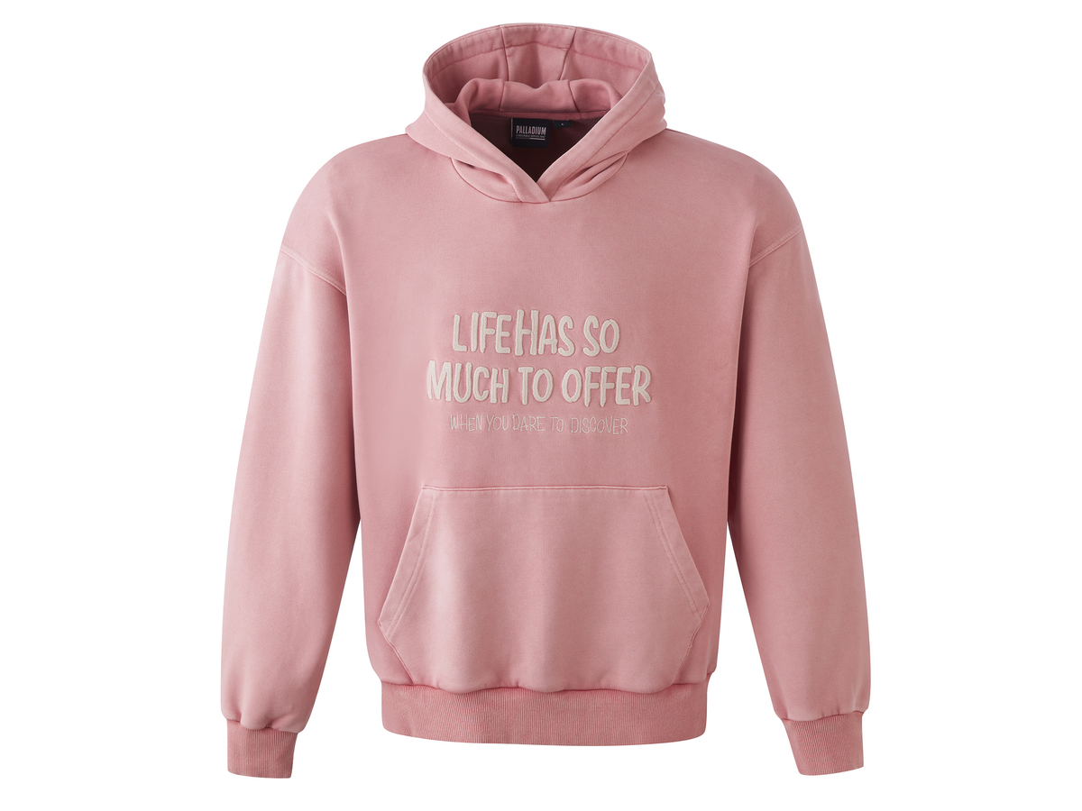 1713139-605 | U HOOD SWEATSHIRT 01 | BRIANDRIED APRICOT