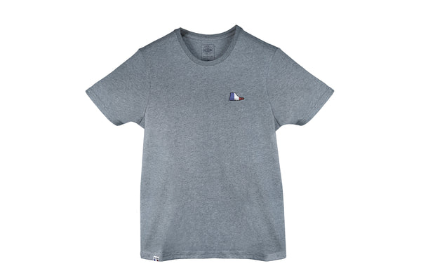 174190-004 | FRENCH PAMPA T-SHIRT | DUNKELGRAU