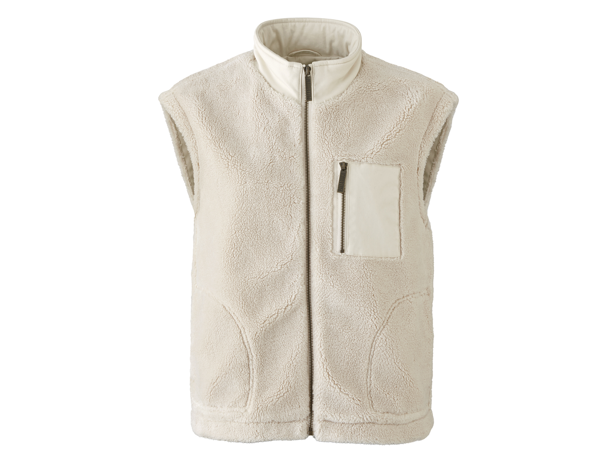 1913131-155 | SHERPA VEST | WHITE CAP GRAY