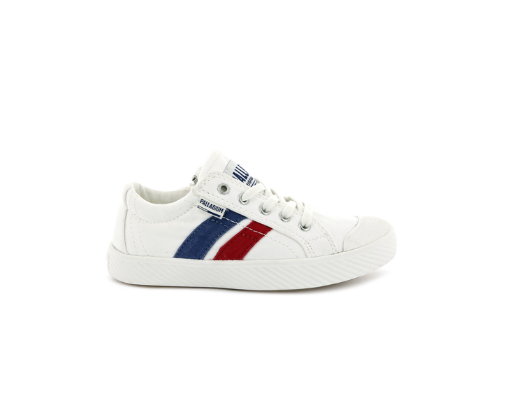 55722-116-M | PALLAFLAME LOW CANVAS | STAR WHITE