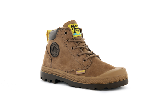 57216-257-M | PAMPA HI CUFF WP OZ | MAHOGANY