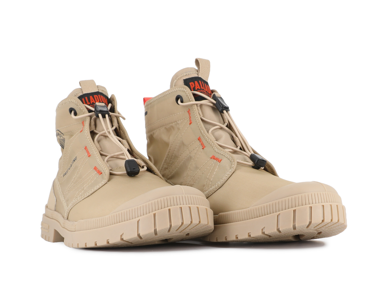 Palladium Unisex Pampa Dare II Survive Boots Enkellaarsjes 77215 wit Palladium Unisex Pampa Dare II Survive Boots Enkellaarsjes 77215 wit