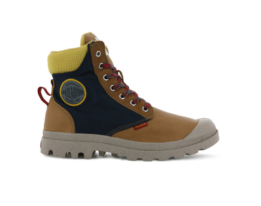 76849-932-M | PAMPA SC CAMPER WP+ | APRICOT/BLAU