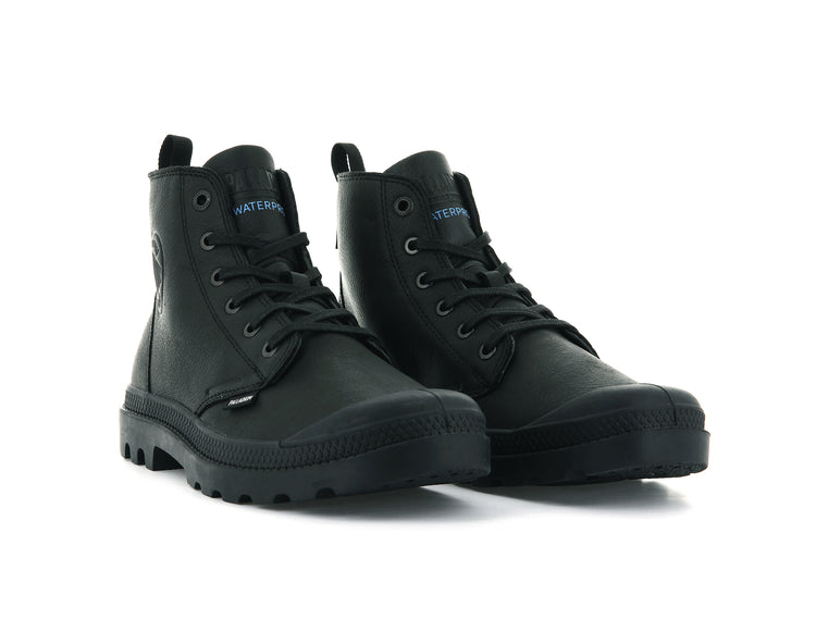 77047-008-M | PAMPA HI ESS LTH WP | BLACK/BLACK