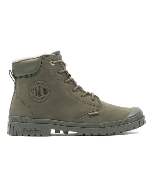 79067-325-M | SP20 CUFF LEATHER WATERPROOF WL | OLIVE NIGHT