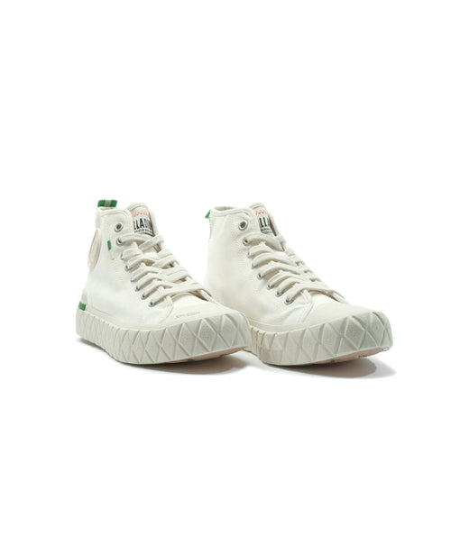 79142-180-M | PALLA ACE CHUKKA ORGANIC | CREAM WHITE - PALLADIUM EU - 8