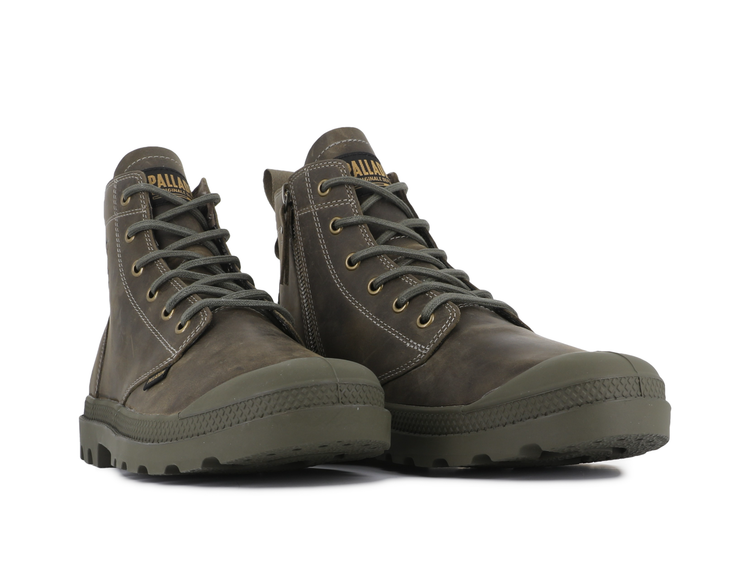 79502-308-M | PAMPA ZIP LTH LEGACY | DUSKY GREEN