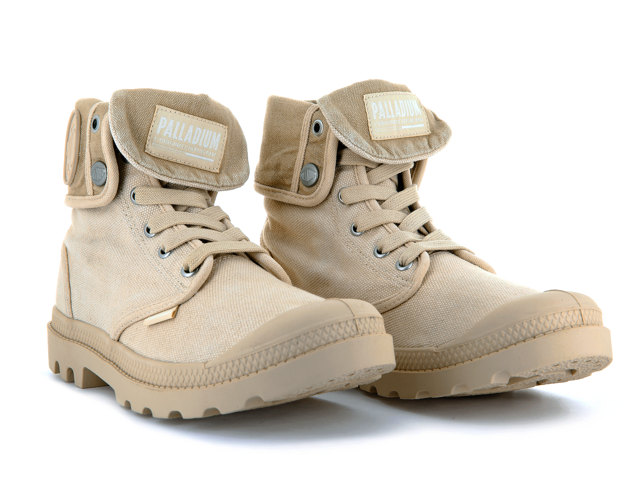 Schnürstiefeletten Palladium Baggy 02353-029-M Grau Schnürstiefeletten Palladium Baggy 02353-029-M Grau