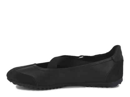 94645-008-M | RACER BALLERINA LEDER | SCHWARZ