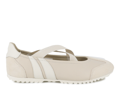 94645-244-M | RACER BALLERINA LEDER | WHITECAP GRAY