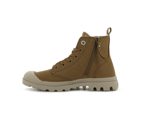 95982-252-M | PAMPA HI ZIP WL | DEAR BROWN - PALLADIUM EU - 4