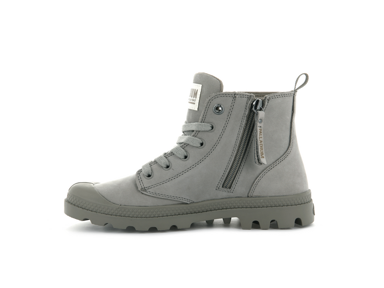 96440-070-M | PAMPA HI ZIP NUBUCK | MOONROCK