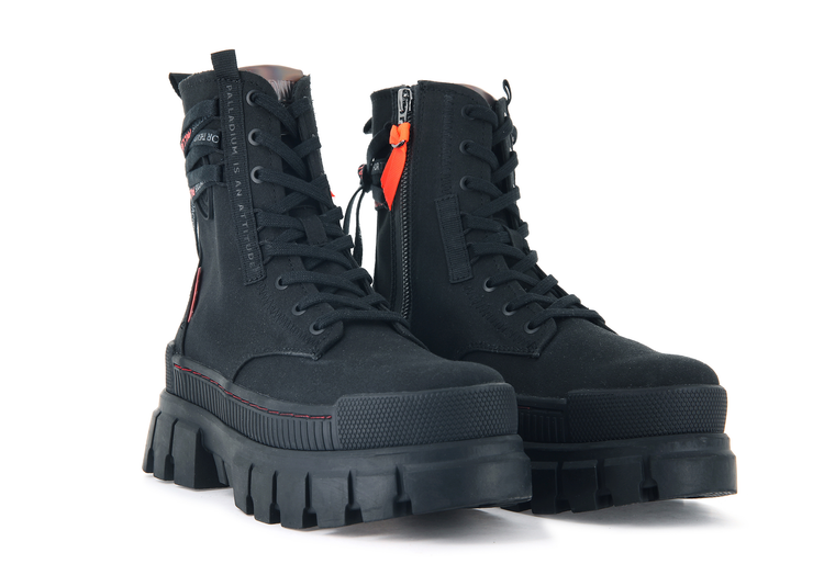 97241-010-M | REVOLT BOOT TX | BLACK/BLACK