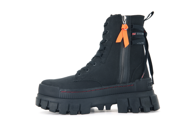 97241-010-M | REVOLT BOOT TX | BLACK/BLACK