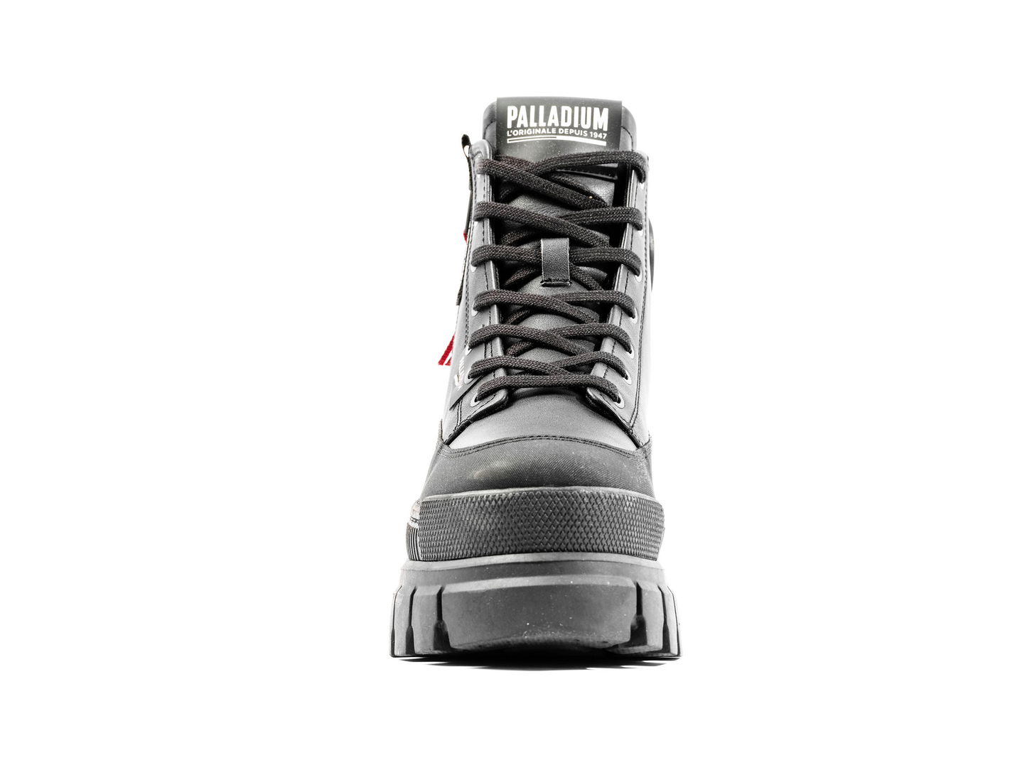98859-001-M | REVOLT BOOT ZIP LEATHER | SCHWARZ/SCHWARZ