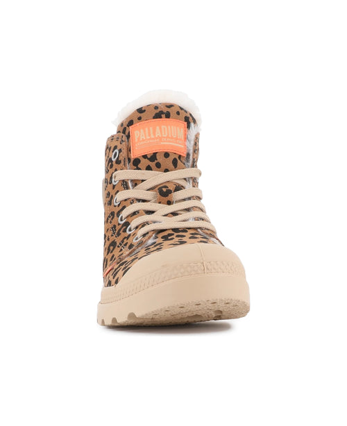 99519-974-M | PAMPA HI ZIP WL LEO | DEAR BROWN / BLACK - PALLADIUM EU - 3