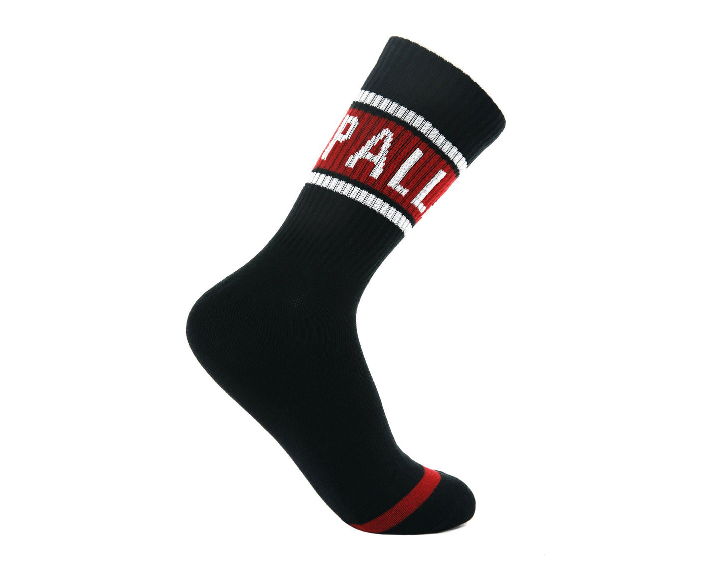 SX0105-008 | LOGO MIDDLE SOCKS | SCHWARZ