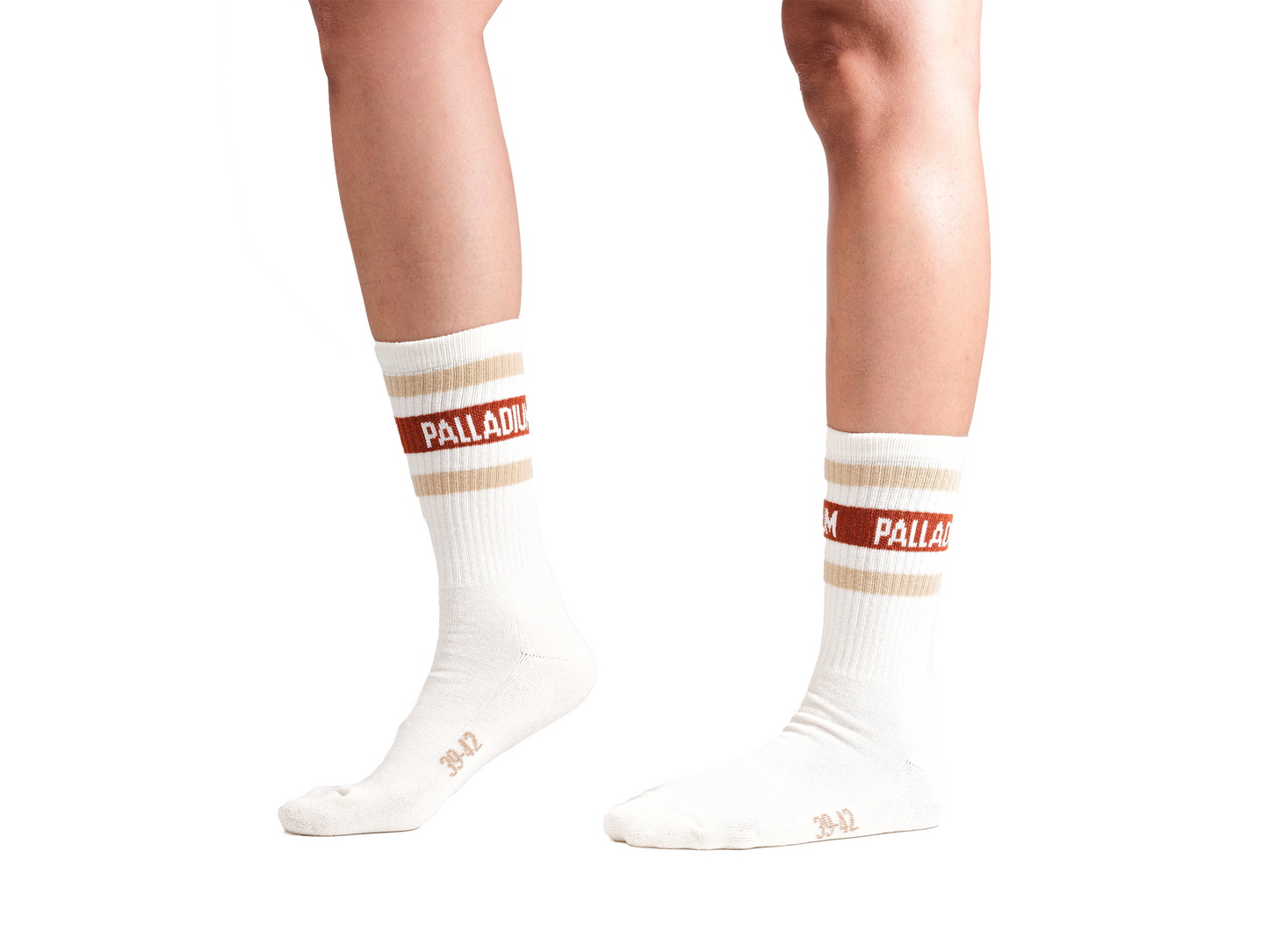 SX7381-156 | MITTELHOHE STRAP-SNEAKER-SOCKEN | VANILLA