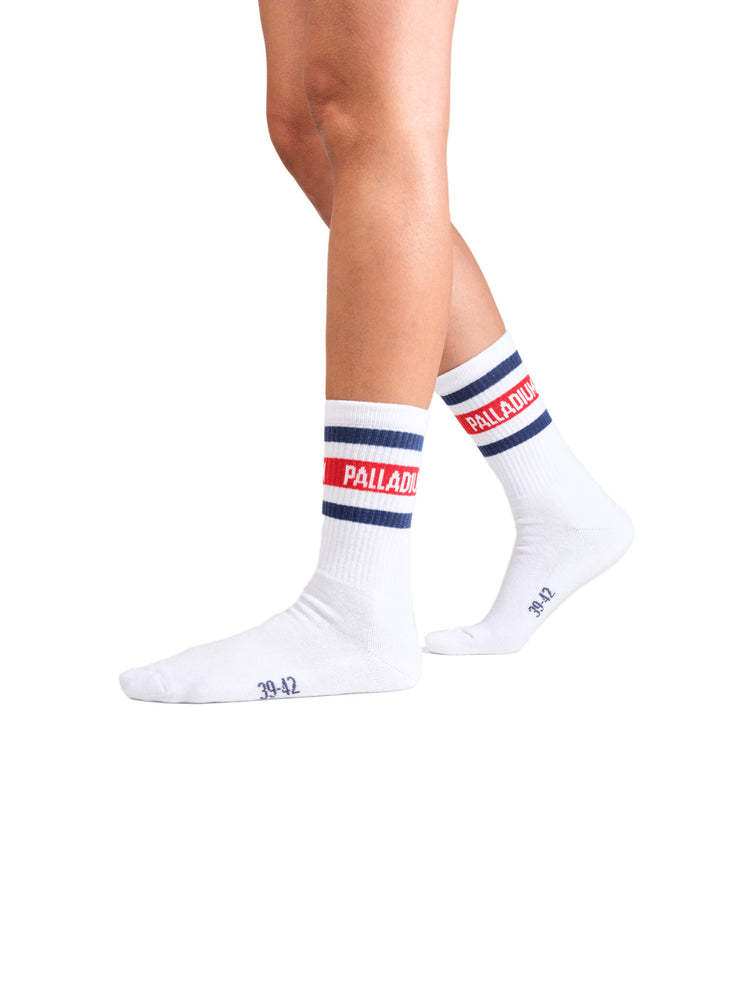 SX7381-570 | MID HEIGHT STR SOCKS | FRENCH FLAG