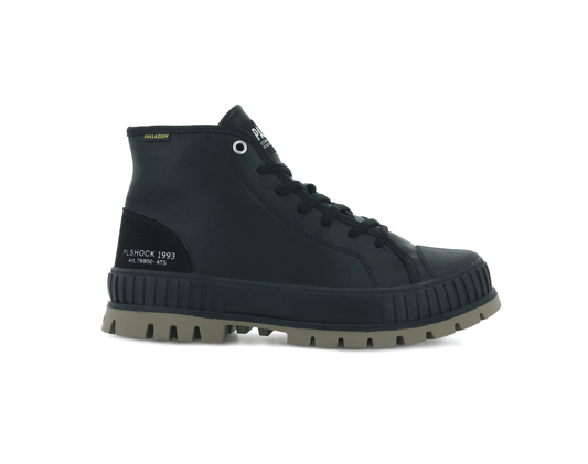 76900-008-M | PALLASHOCK MID OG LEATHER | SCHWARZ